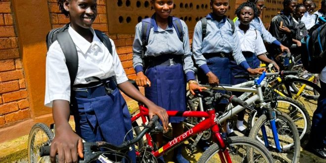 Re-cycle Bikes to Africa bikes from Sierra Leone