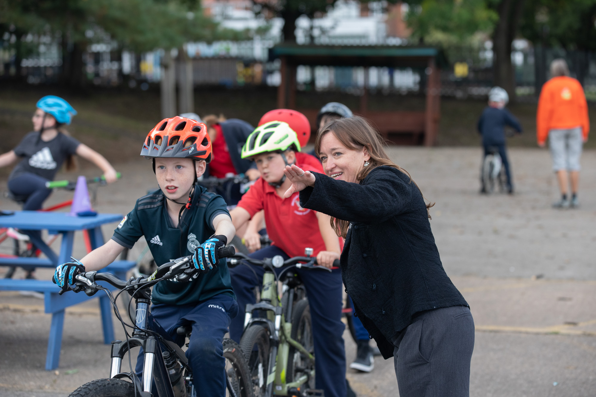 Emily Cherry, CEO of the Bikeability Trust
