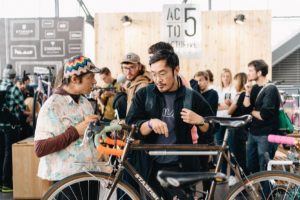 Bespoked X SRAM at the show SRAM x Bespoked Inclusivity Scholarship returns for 2025