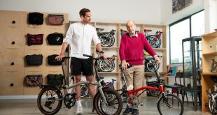 Christoffer Sellin and Andrew Ritchie 1 Brompton’s iconic folding bike turns 50
