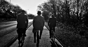 Cyclists Dressed In Period Garb at Reopening of Nevilles Cross cycle track in 2022 ‘Lost’ infrastructure project uncovers 100+ cycle tracks built by 1930s UK government