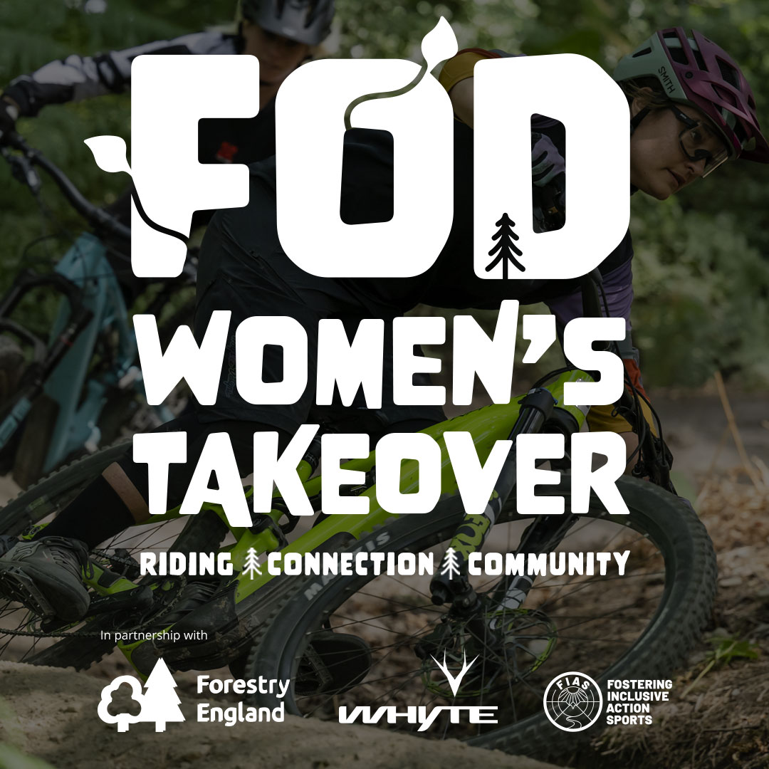 Forestry England Whyte FOD womens takeover Women's Takeover Day at Forest of Dean Cycle Centre