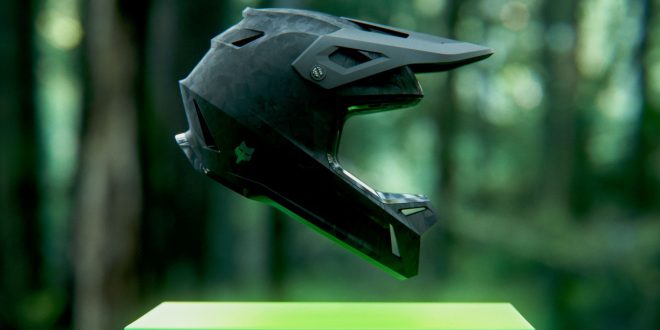 FOX Rampage ForestStills Side Fox Racing introduces the all-new Rampage RS downhill helmet
