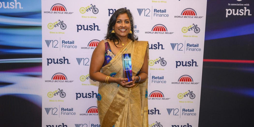 Kalyami verma at Bikebiz awards 2024