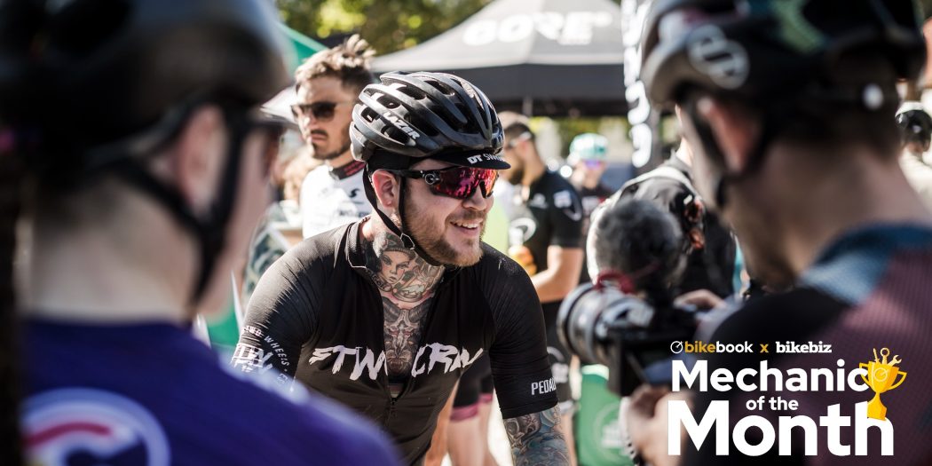 Chris Cadence Cycleworks mechanic of the month may 2025