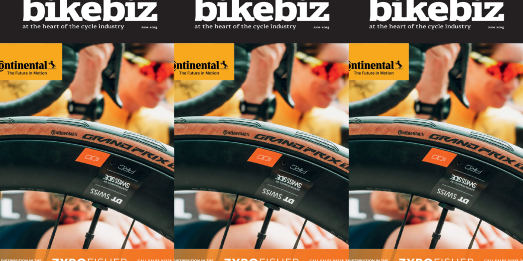 BikeBiz Magazine cover June 2025