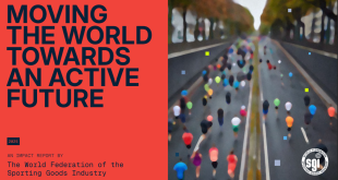 hysical Activity Impact Report: Moving the World Toward an Active Future' from WFSGI report front page